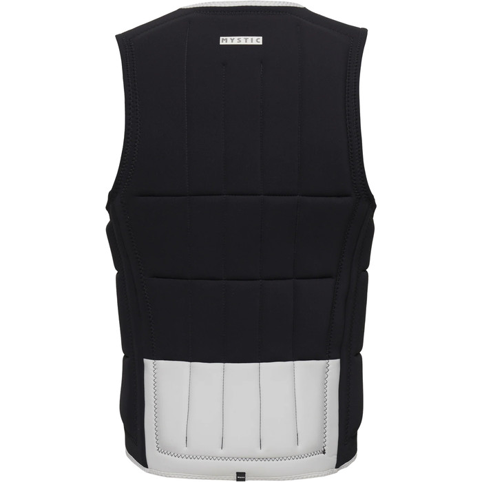 2024 Mystic Mens Renegade Front Zip Wake Impact Vest 35005.230228 - Black / White